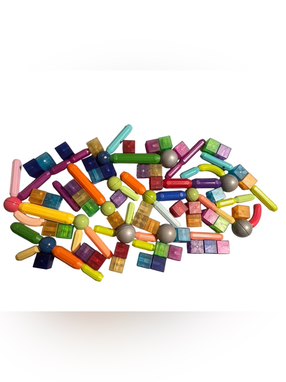 SmartMax Magnetic Building Toys Assortment STEM Lot of 40+